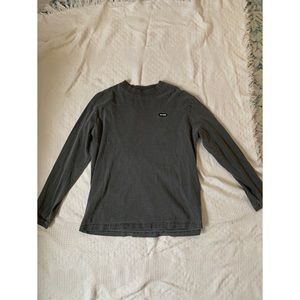 Classic Oversized Long-sleeve (Grey, Size M)